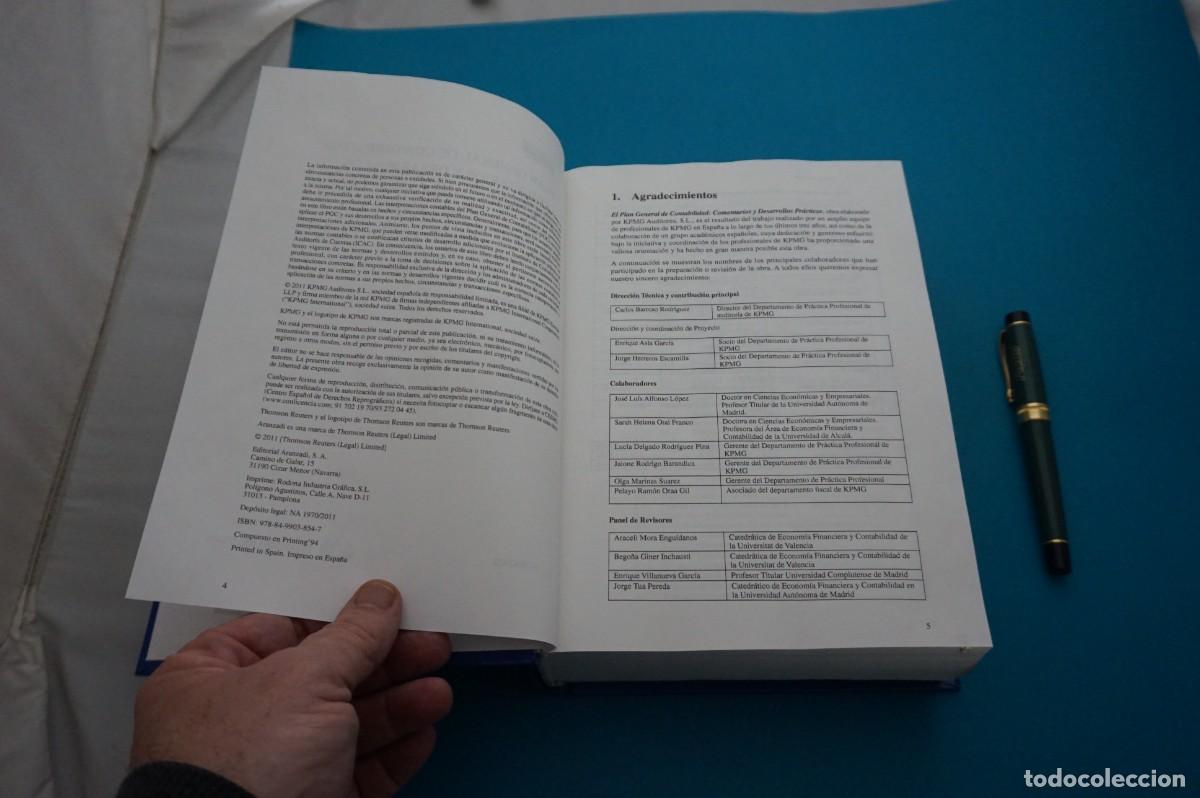 Libros: AMF-35A/ PLAN GENERAL DE CONTABILIDAD: COMENTARIOS Y DESARROLLOS PRACTICOS / THOMSON REUTERS - Foto 3