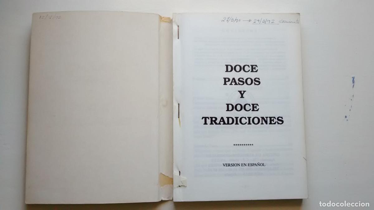 Libros: Doce pasos y doce tradiciones - Alcoh&oacute;licos an&oacute;nimos - Foto 2