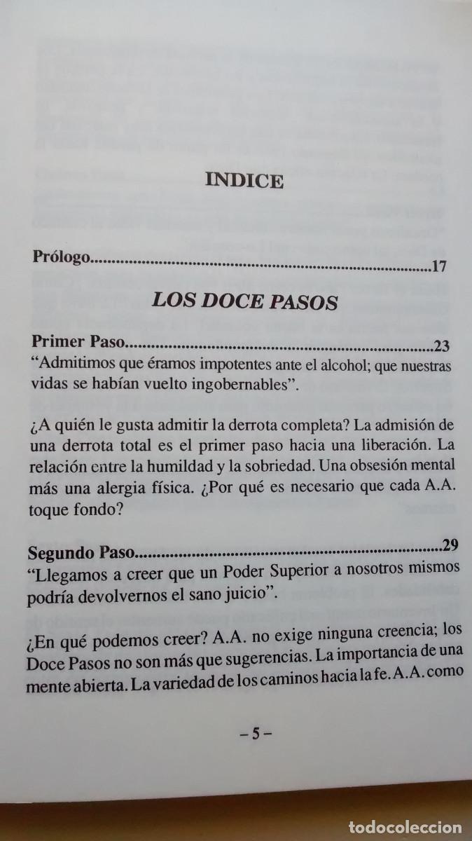 Libros: Doce pasos y doce tradiciones - Alcoh&oacute;licos an&oacute;nimos - Foto 6