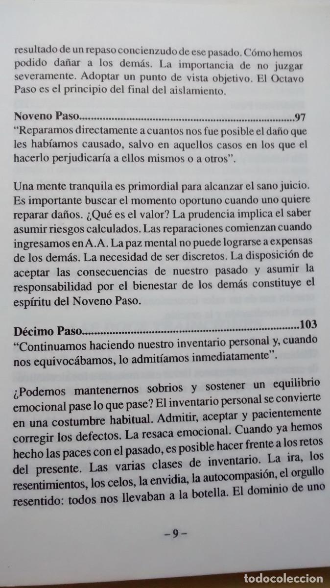 Libros: Doce pasos y doce tradiciones - Alcoh&oacute;licos an&oacute;nimos - Foto 10