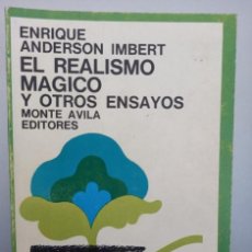 Libros: EL REALISMO MÁGICO. 1976 - ENRIQUE ANDERSON IMBERT