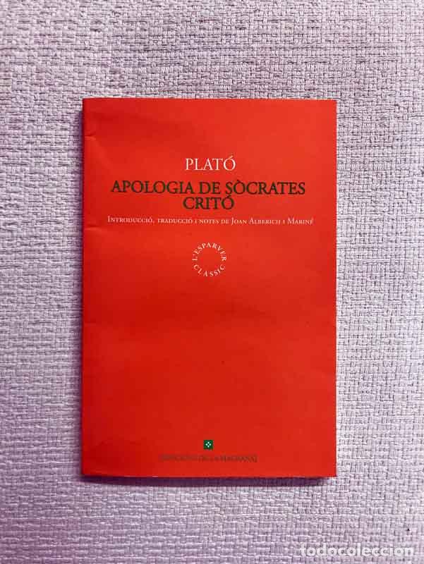 Libros: Apologia de S&ograve;crates / Crit&oacute; - Plat&oacute;