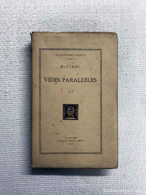 Libros: Vides paralleles. Vol. I, part 2a - Plutarc - Foto 1