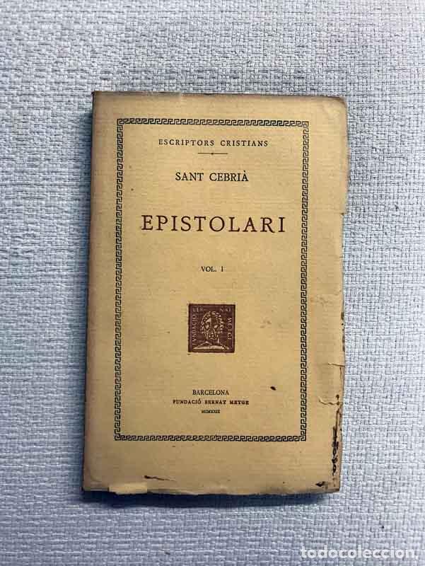 Libros: Epistolari. Vol. I - Sant Cebri&agrave; - Foto 1