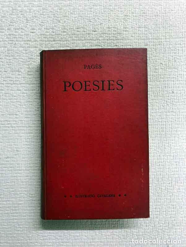 Libros: Poesies - Anicet de Pag&egrave;s de Puig - Foto 1