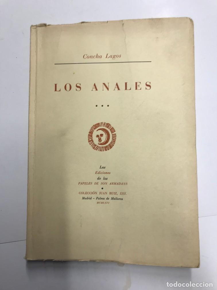 Libros: LOS ANALES. - CONCHA LAGOS. - Foto 1
