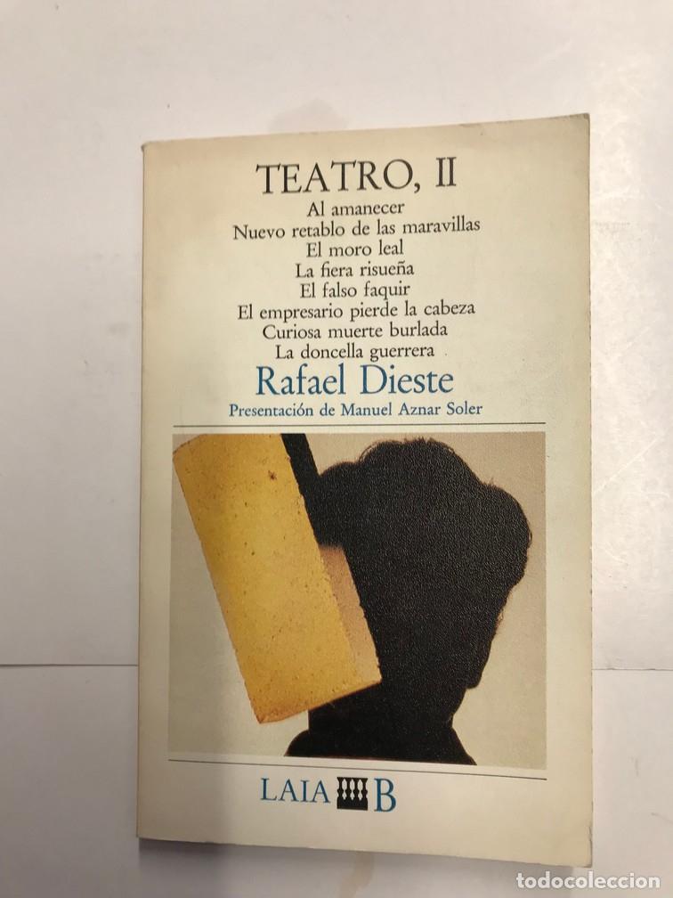 Libros: TEATRO II. (LAIA B). - RAFAEL DIESTE. - Foto 1