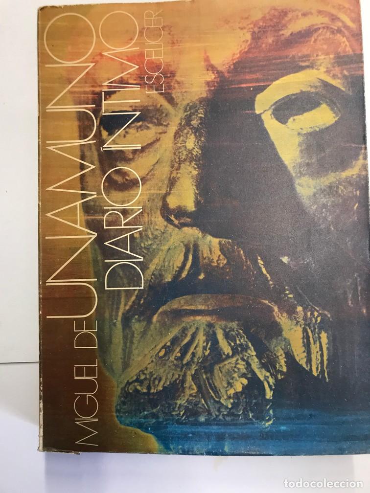 Libros: DIARIO &Iacute;NTIMO. - MIGUEL DE UNAMUNO. - Foto 1