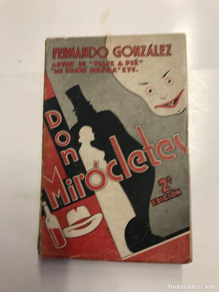Libros: DON MIR&Oacute;CLETES. - FERNANDO GONZ&Aacute;LEZ. - Foto 1