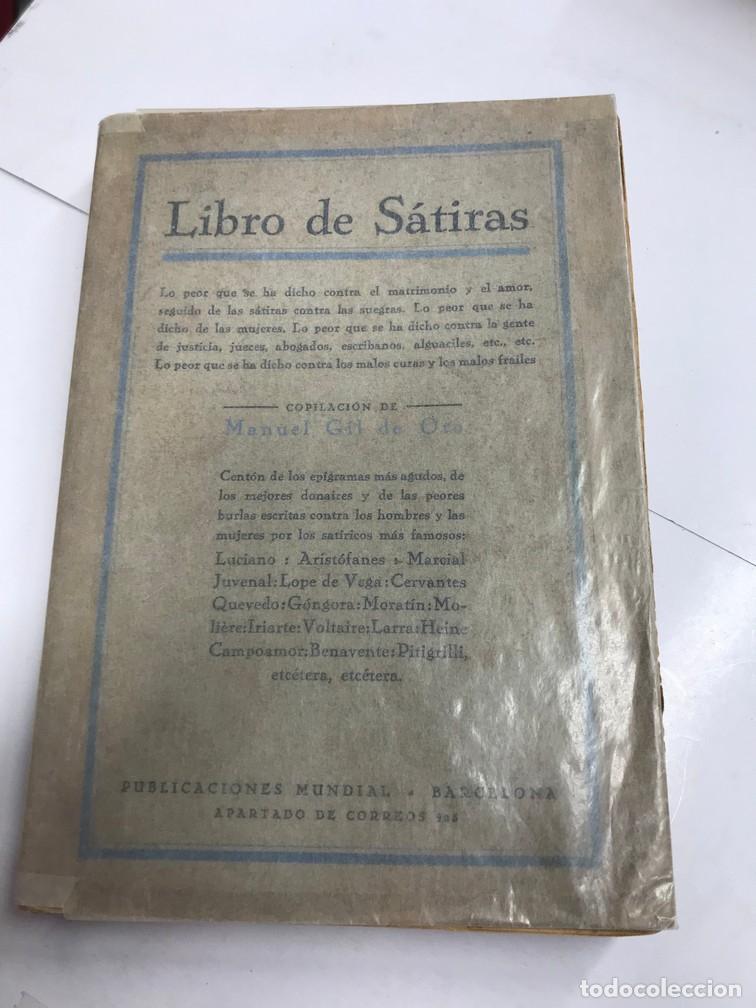 Libros: LIBRO DE S&Aacute;TIRAS. - COMPILACI&Oacute;N DE MANUEL GIL DE ORO. - Foto 1