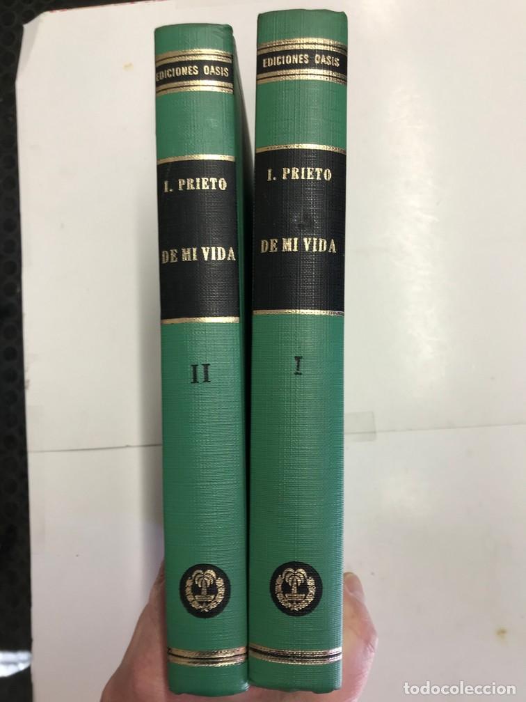 Libros: DE MI VIDA. DOS TOMOS. - INDALECIO PRIETO. - Foto 1