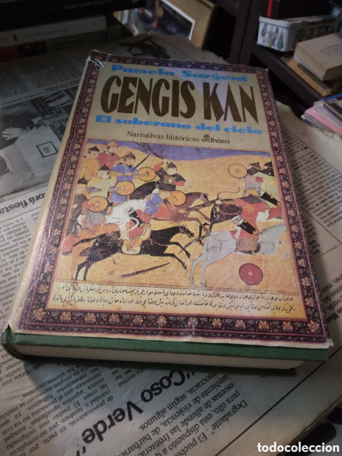 Libros: Pamela Sargent,Gengis Kan, EDHASA - Foto 1