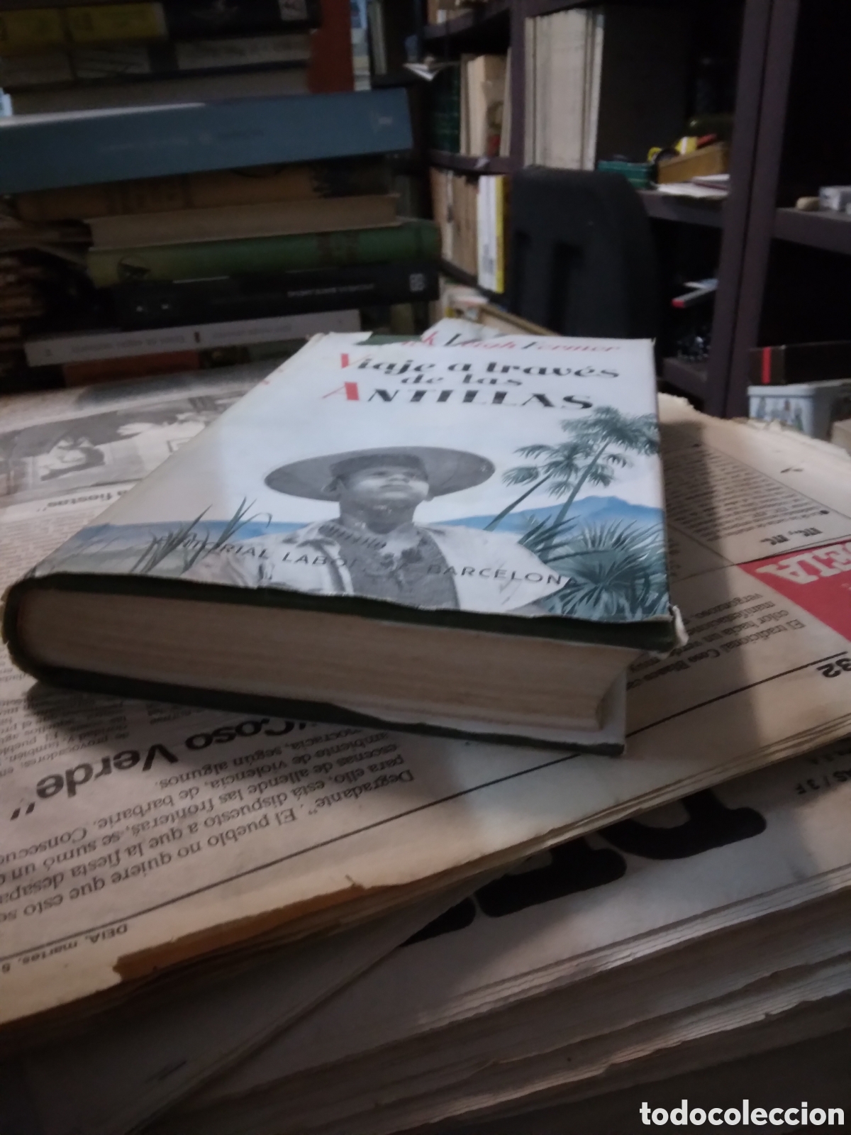 Libros: Patrick Leigh Fermor, Viaje a traves de las Antillas, Editorial Labor - Foto 2