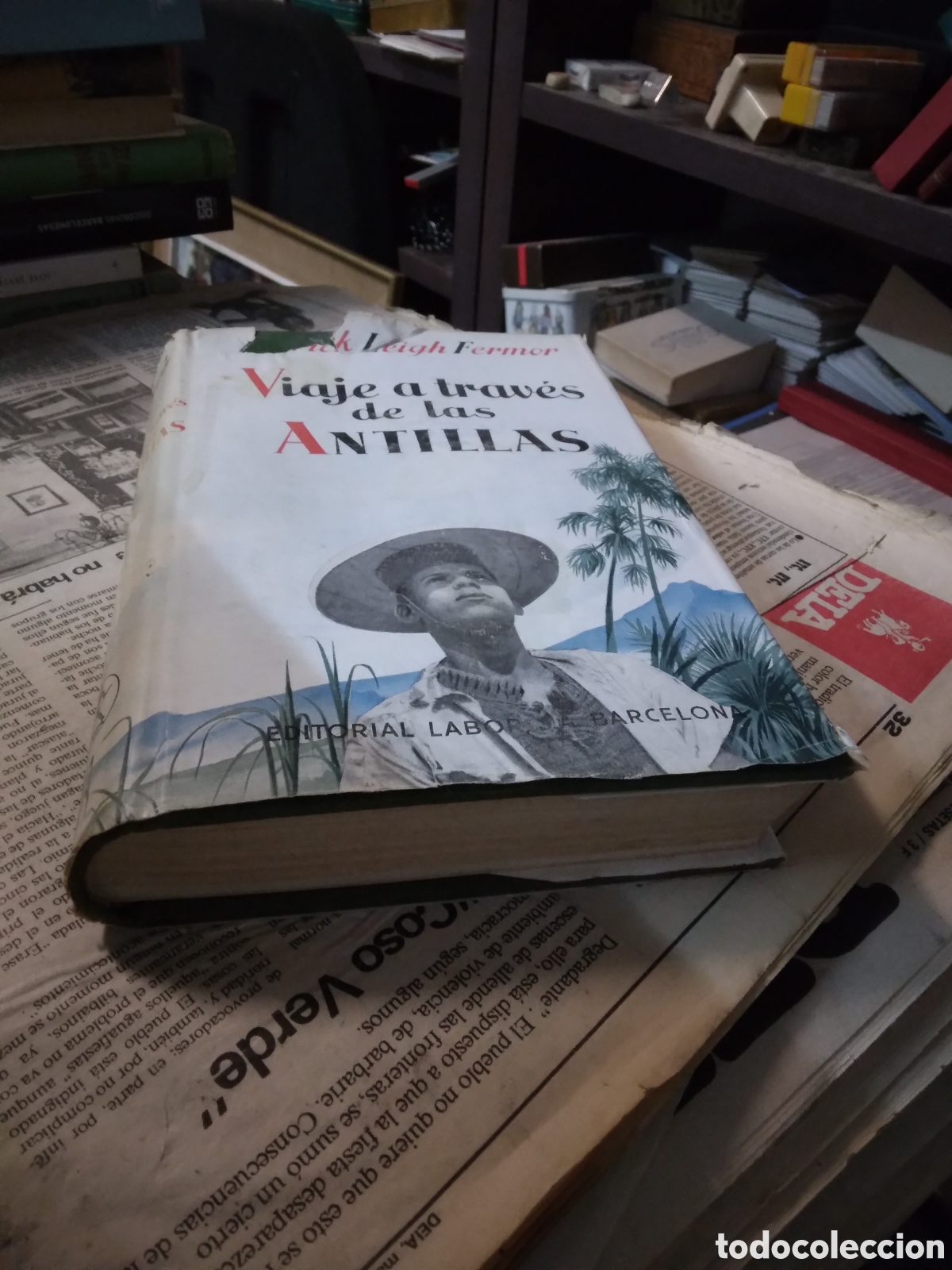 Libros: Patrick Leigh Fermor, Viaje a traves de las Antillas, Editorial Labor - Foto 1
