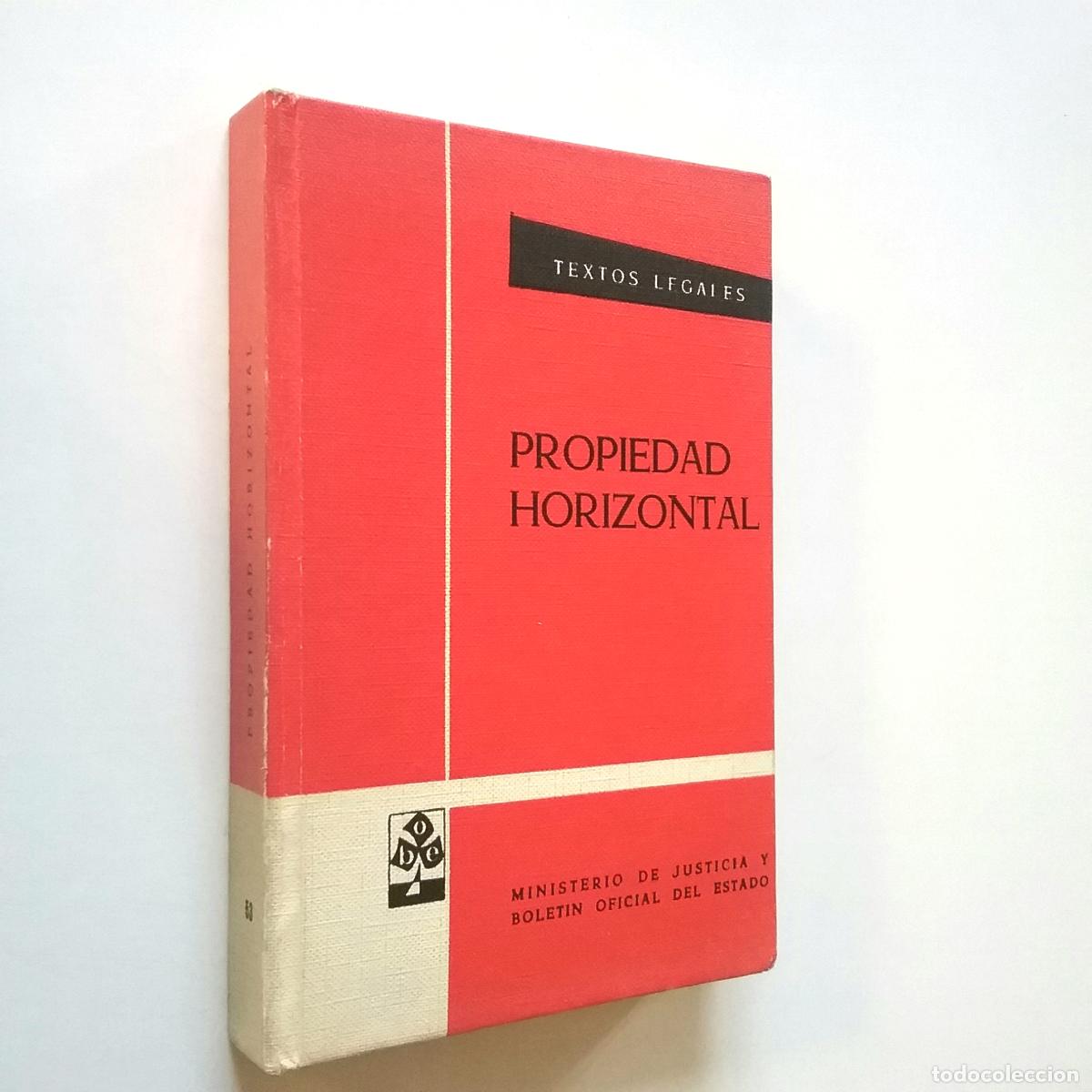 Libros: Propiedad horizontal. Textos legales - Foto 1