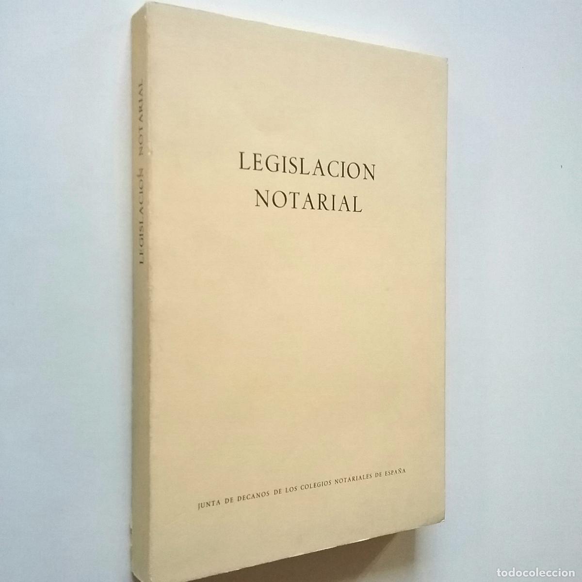 Libros: VV. AA. - Legislaci&oacute;n notarial - Foto 1