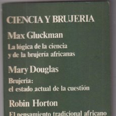 Libros: CIENCIA Y BRUJERÍA. CUADERNOS ANAGRAMA 1988. SIN USAR