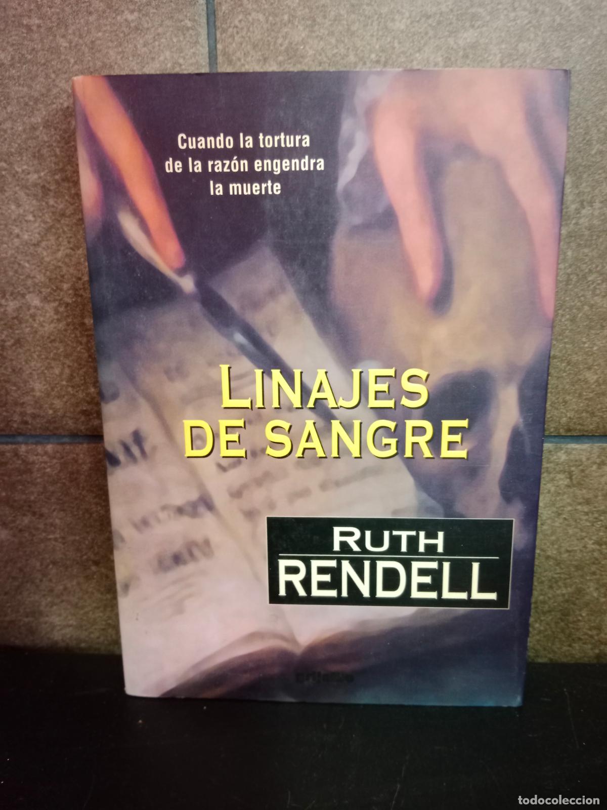 Libros: Linajes de sangre. Ruth Rendell. - Foto 1