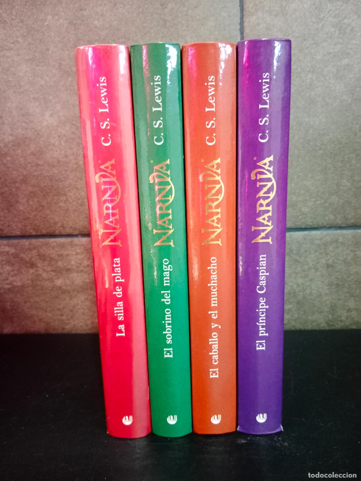 Libros: LAS CRONICAS DE NARNIA. LOTE DE 4 LIBROS. C.S. LEWIS. - Foto 2