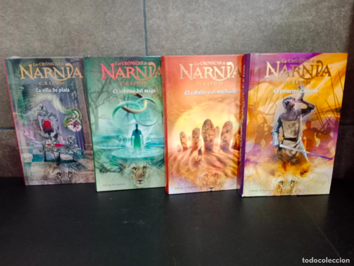 Libros: LAS CRONICAS DE NARNIA. LOTE DE 4 LIBROS. C.S. LEWIS. - Foto 1