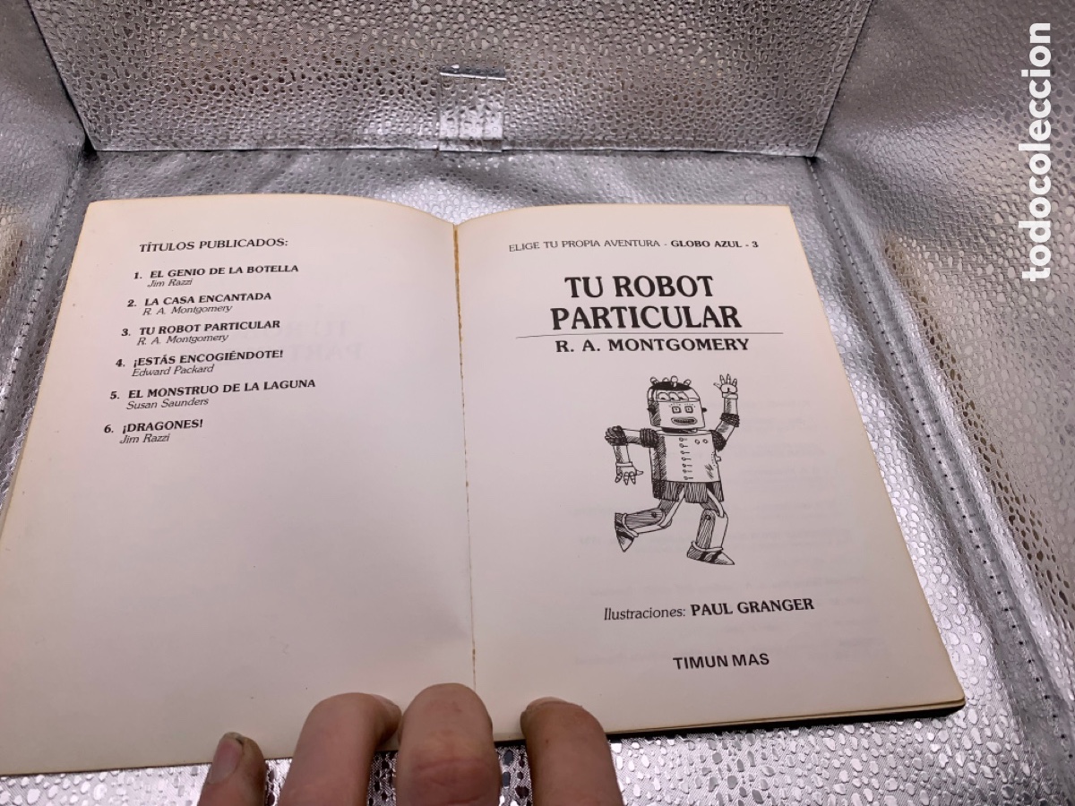 Libros: &bull;Tu Robot Particular ( Timun Mas) Globo Azul - Foto 3