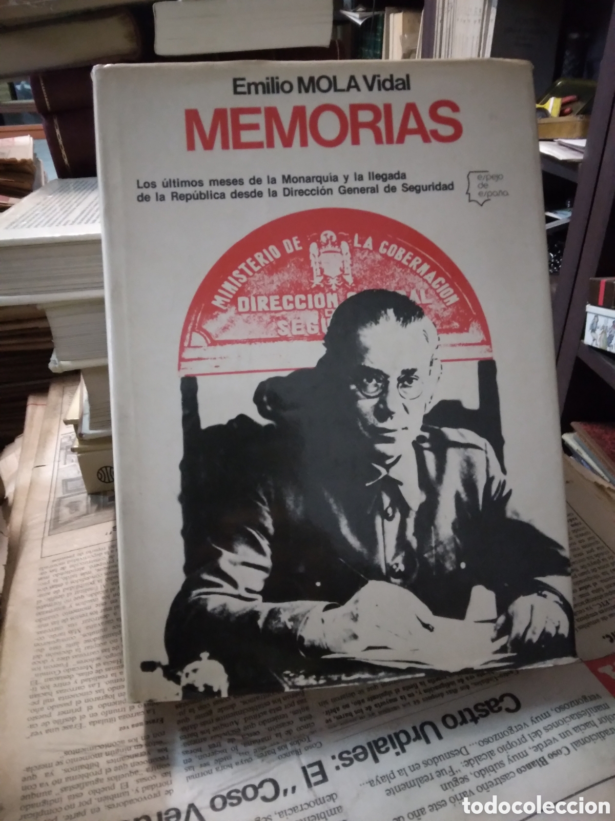 Libros: Emilio Mola, Memorias, Planeta - Foto 1