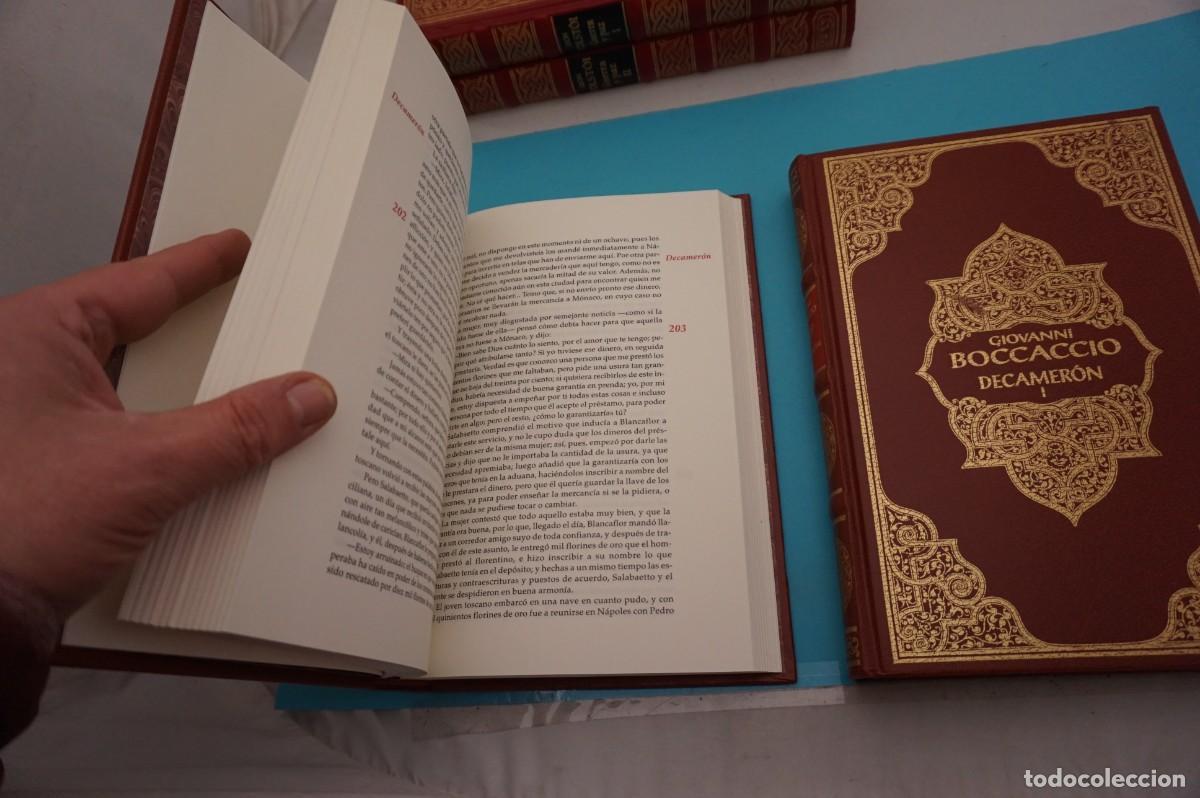 Libros: 8C - 2 TOMOS - DECAMERON - GIOVANNI BOCCACCIO - Foto 3