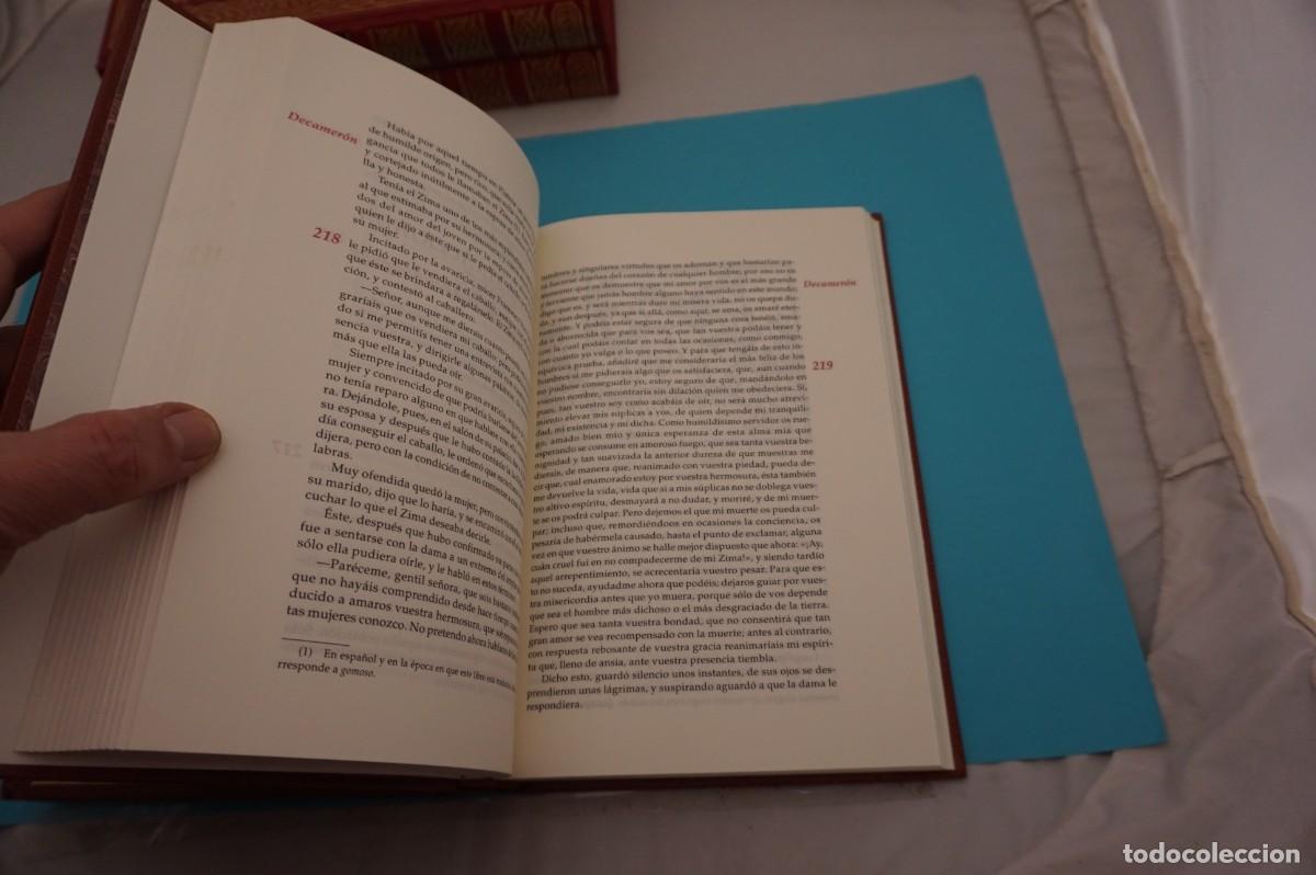 Libros: 8C - 2 TOMOS - DECAMERON - GIOVANNI BOCCACCIO - Foto 5