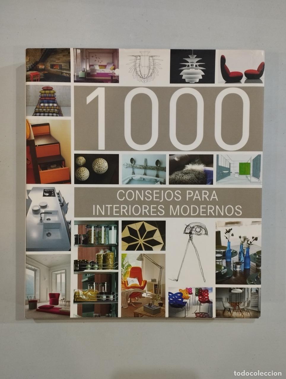 books: 1000 consejos para interiores modernos