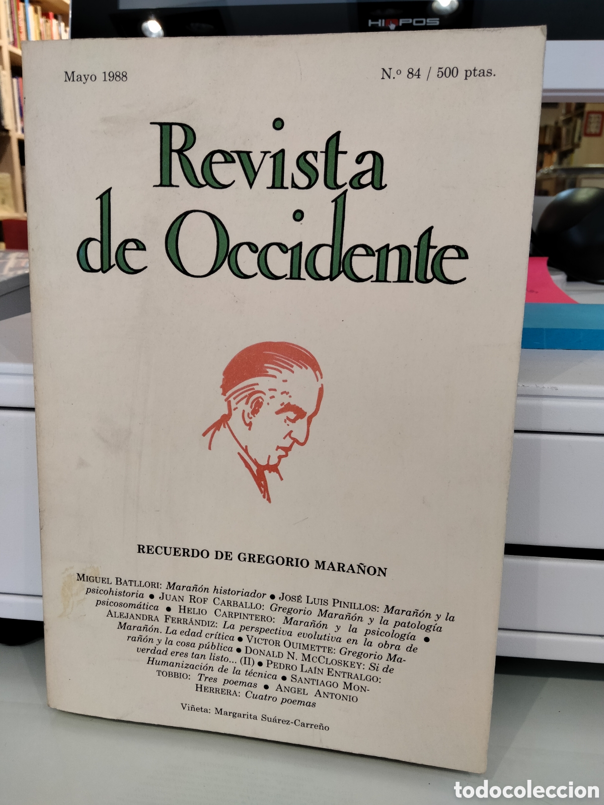 Libros: REVISTA DE OCCIDENTE N&ordm; 84 Mayo 1988 - VVAA - Foto 1