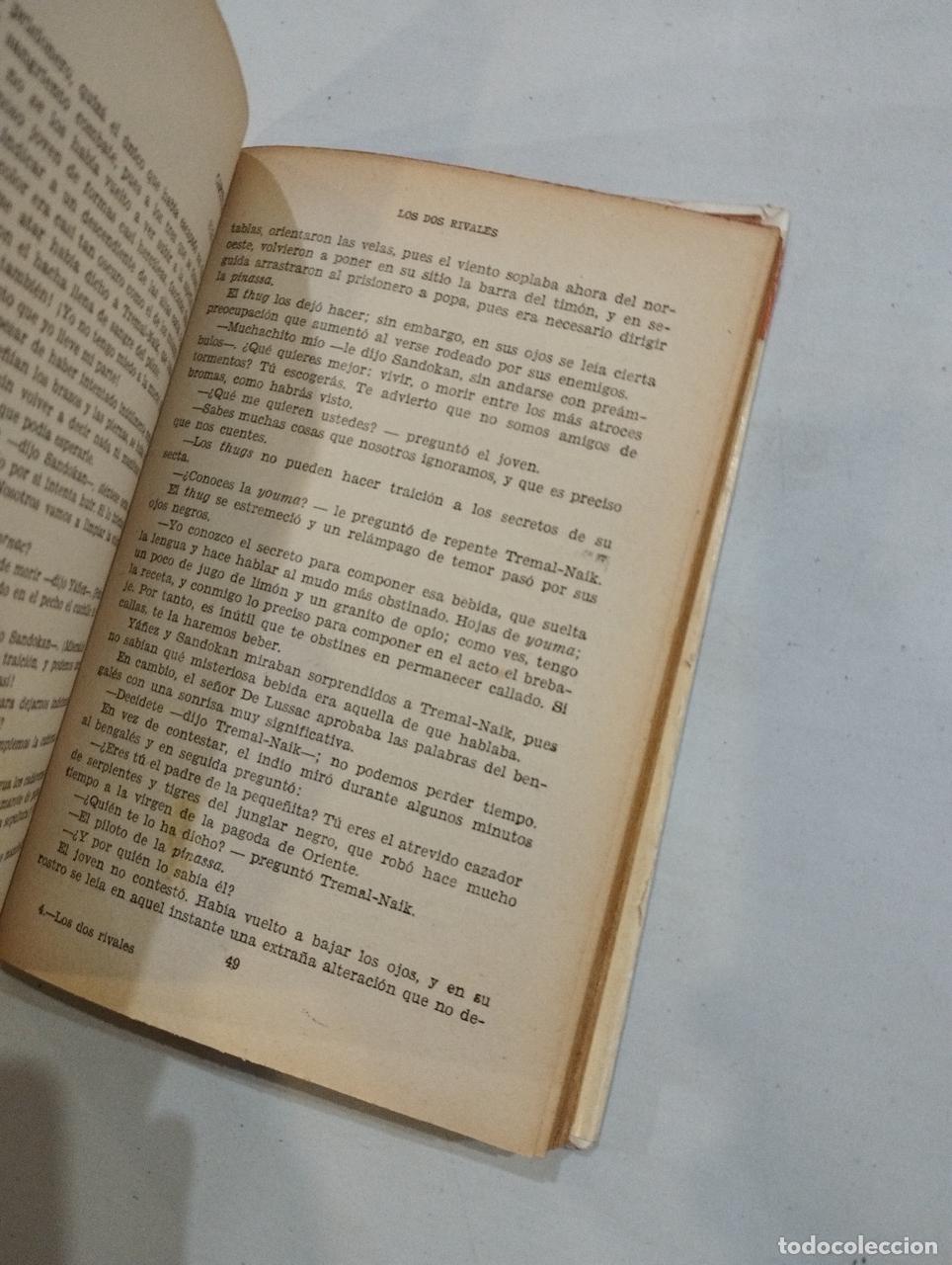 Libros: Emilio Salgari - Los dos rivales Obras 29 - Foto 2
