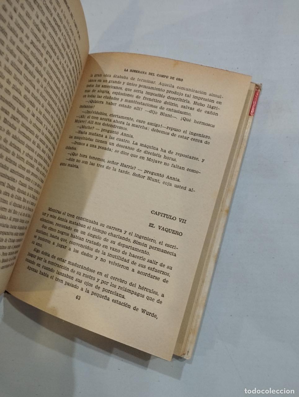 Libros: Emilio Salgari - La soberana del campo de oro Obras 8 - Foto 2
