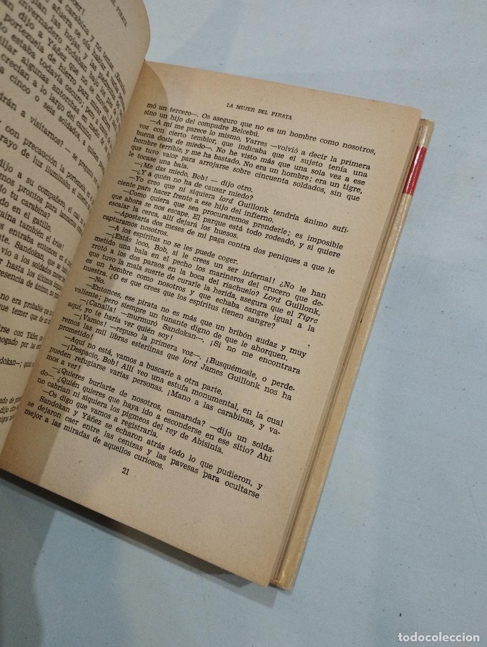 Libros: Emilio Salgari - La mujer del pirata Obras 27 - Foto 2