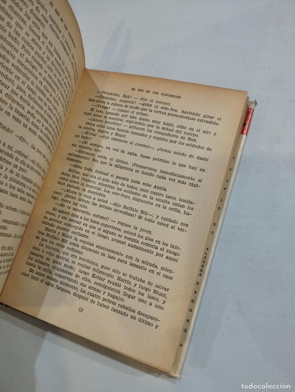 Libros: Emilio Salgari - El rey de los cangrejos Obras 9 - Foto 2