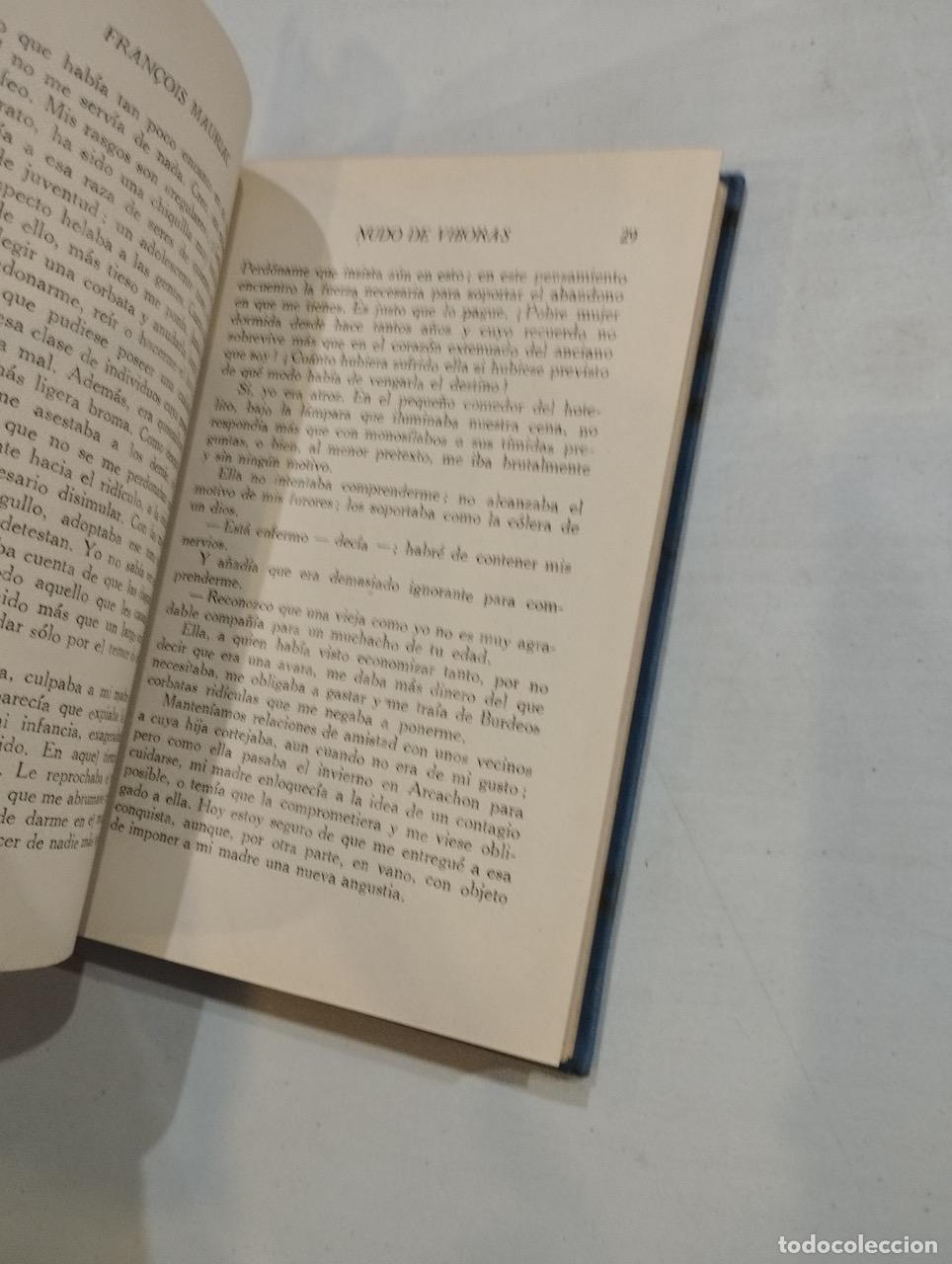 Libros: Fran&ccedil;ois Mauriac - Nudo de v&iacute;boras - Foto 2