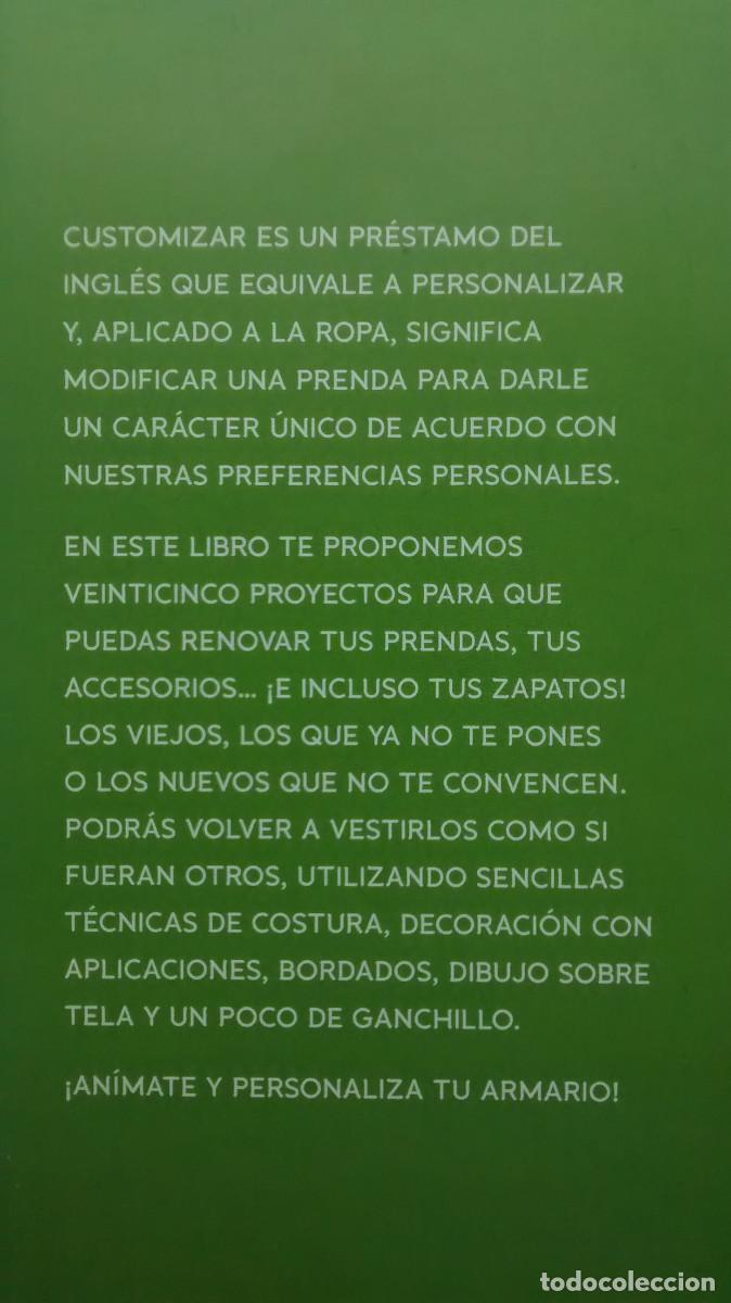 Libros: Nueva vida a tu ropa. 25 proyectos de customizaci&oacute;n - Ruth Castillo - Foto 3