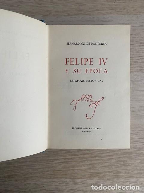 Libros: FELIPE IV Y SU EPOCA - Foto 2