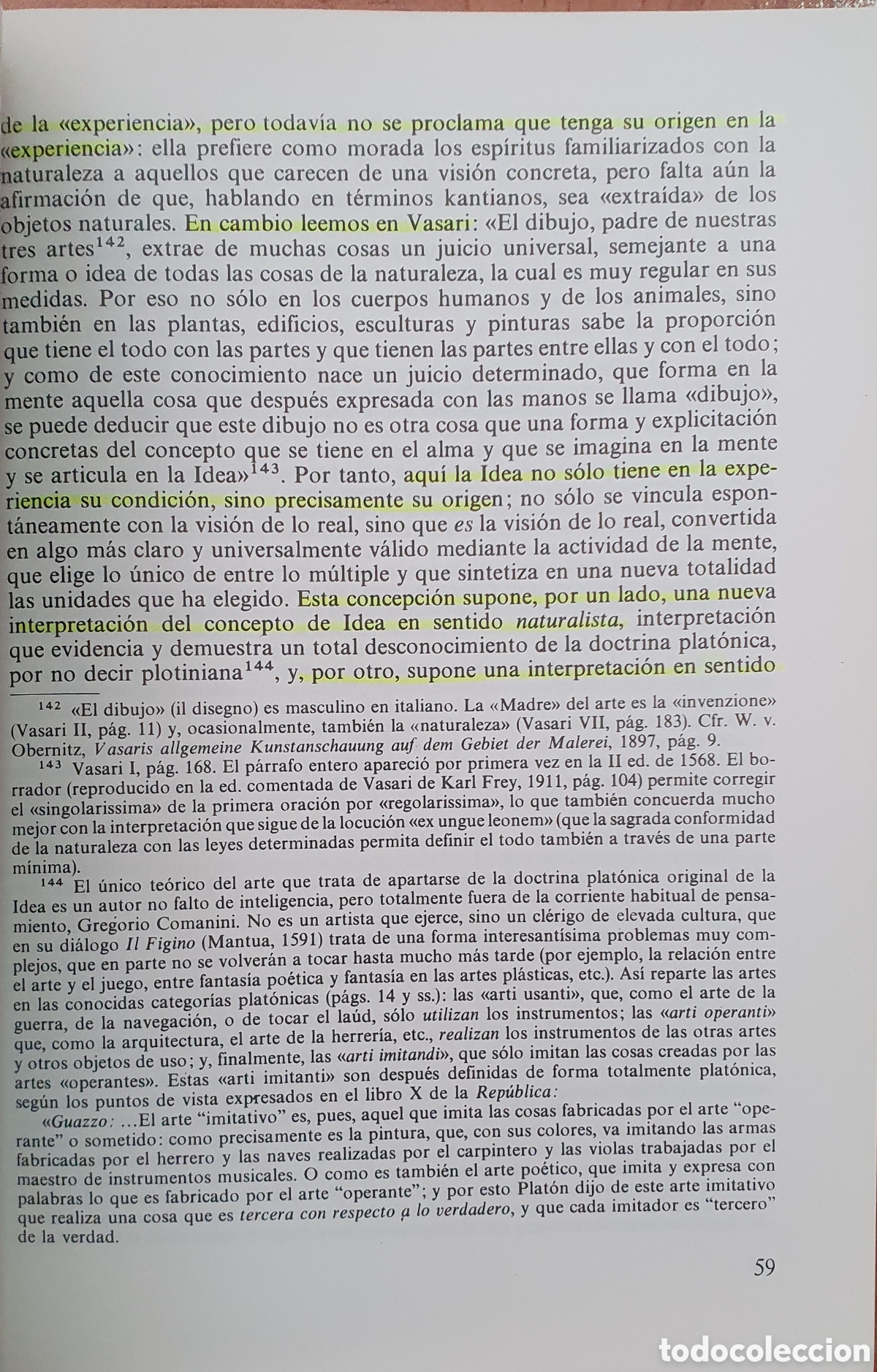 Libros: Idea � Ensayos Arte C&aacute;tedra - Erwin Panofsky - Foto 2
