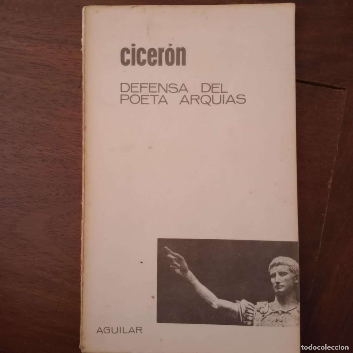 Libros: Defensa del poeta arqu&iacute;as - Cicer&oacute;n - Foto 1