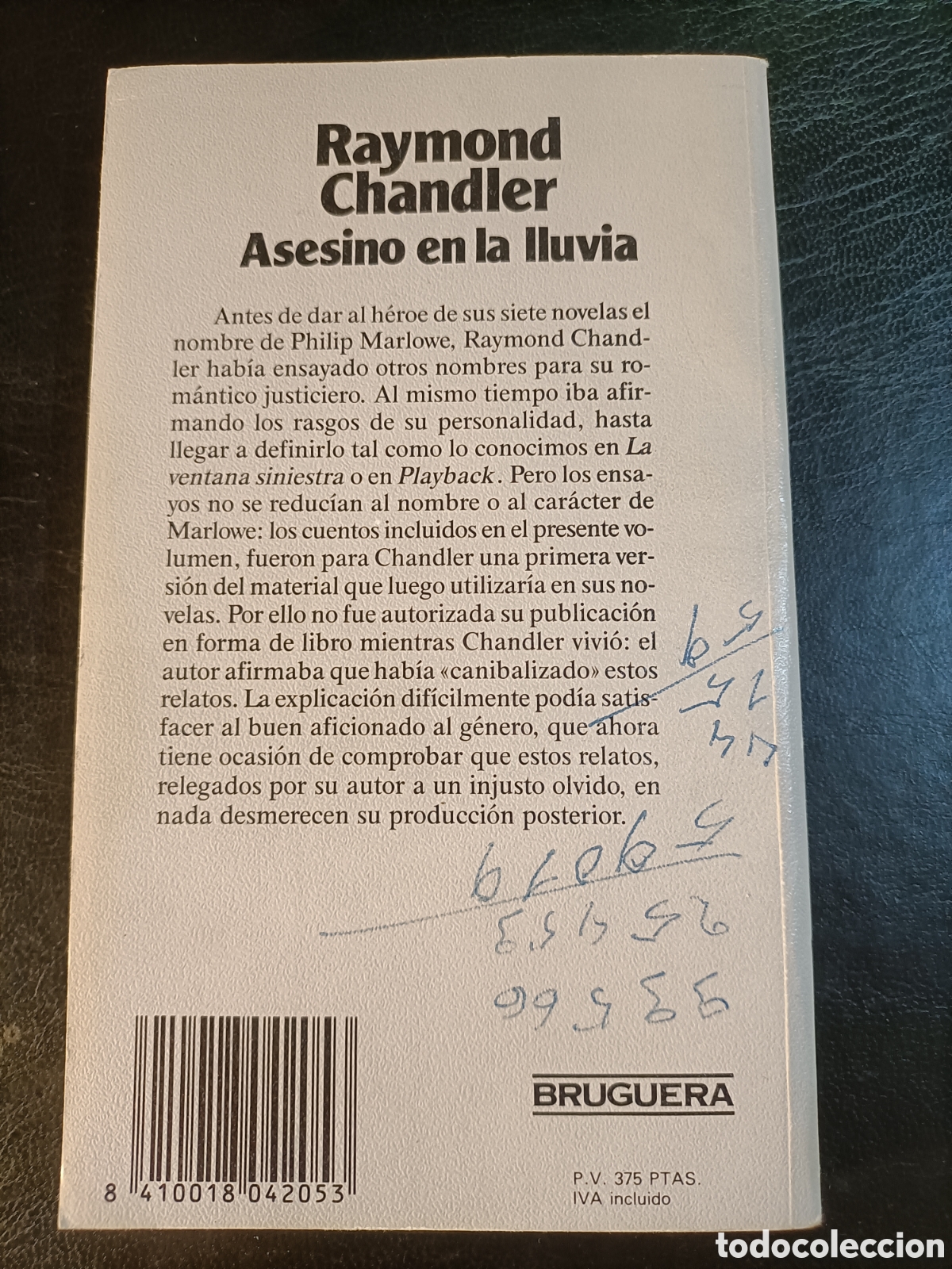 Libros: Asesino en la lluvia - Raymond Chandler - Foto 2