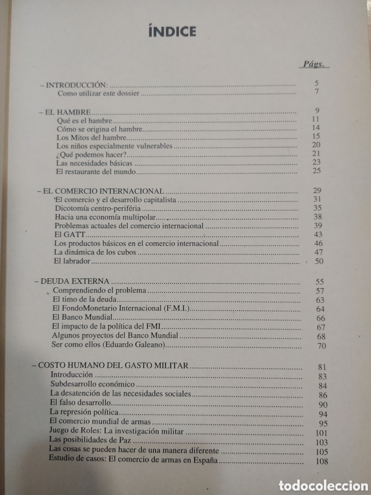 Libros: Dosier para trabajar las relaciones Norte-Sur - Foto 2