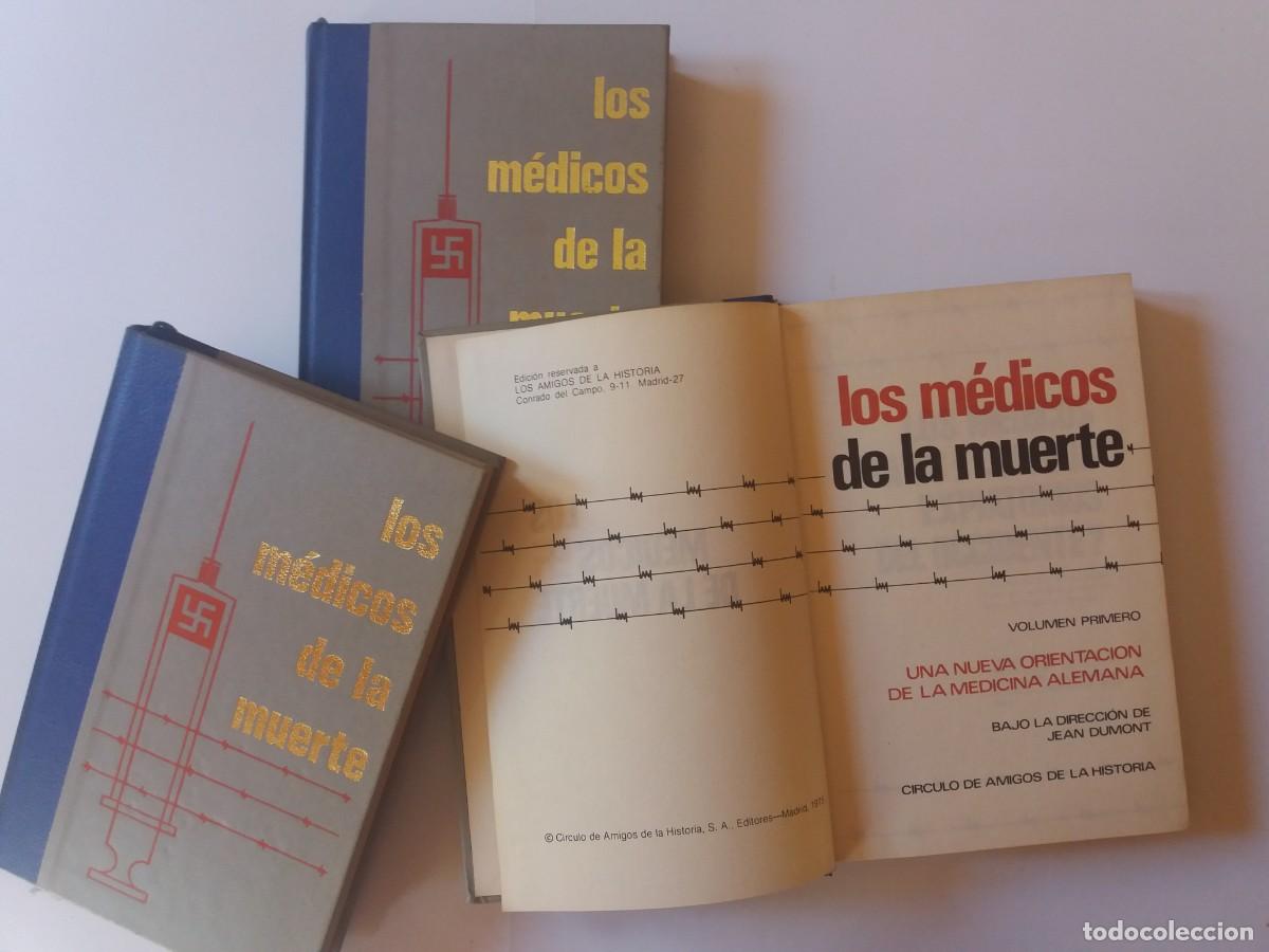Libros: LOS MEDICOS DE LA MUERTE (3TOMOS ) - Foto 2