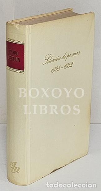 Libros: NERUDA, Pablo. Selecci&oacute;n de poemas 1925-1952 - Foto 1