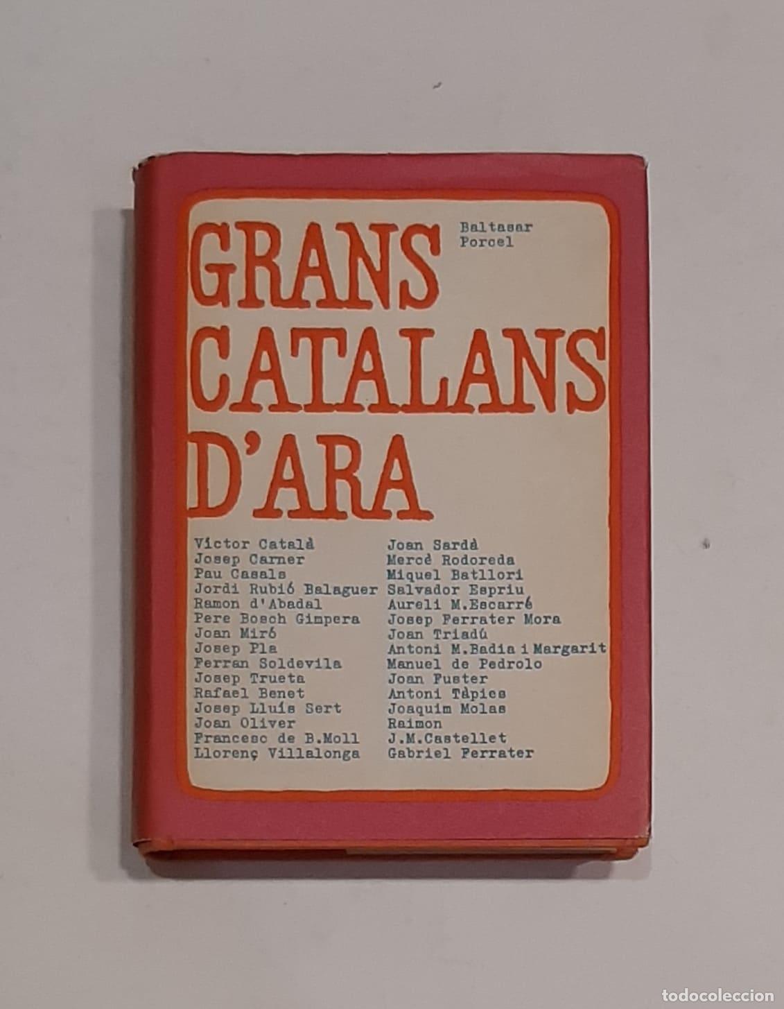 Libros: PORCEL, Baltasar. - Grans catalans dara. - Foto 1