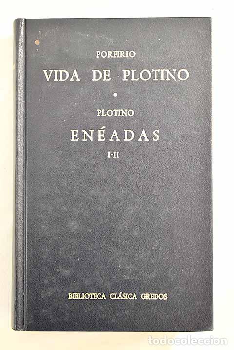 Libros: Vida de Plotino; Eneadas I-II.- Porfirio; Plotino - Foto 1