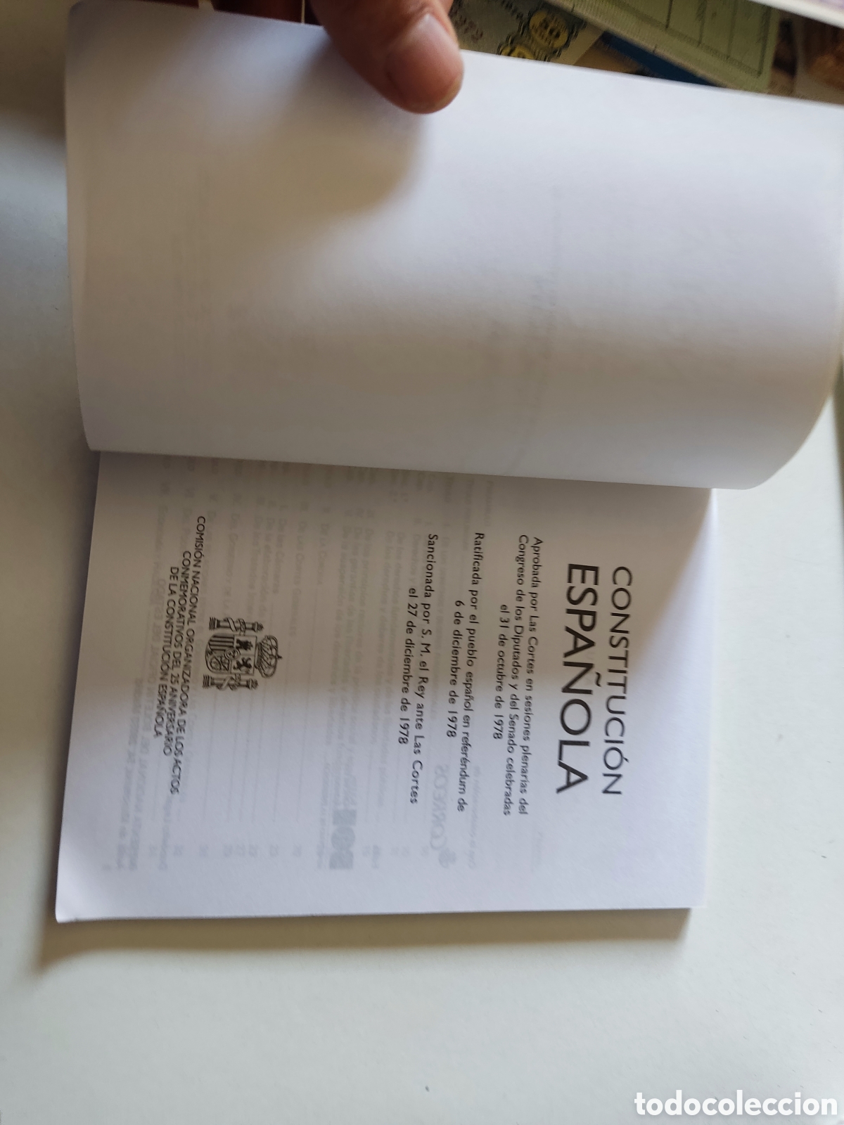 Libros: Libro constituci&oacute;n espa&ntilde;ola, en catal&aacute;n y castellano - Foto 5
