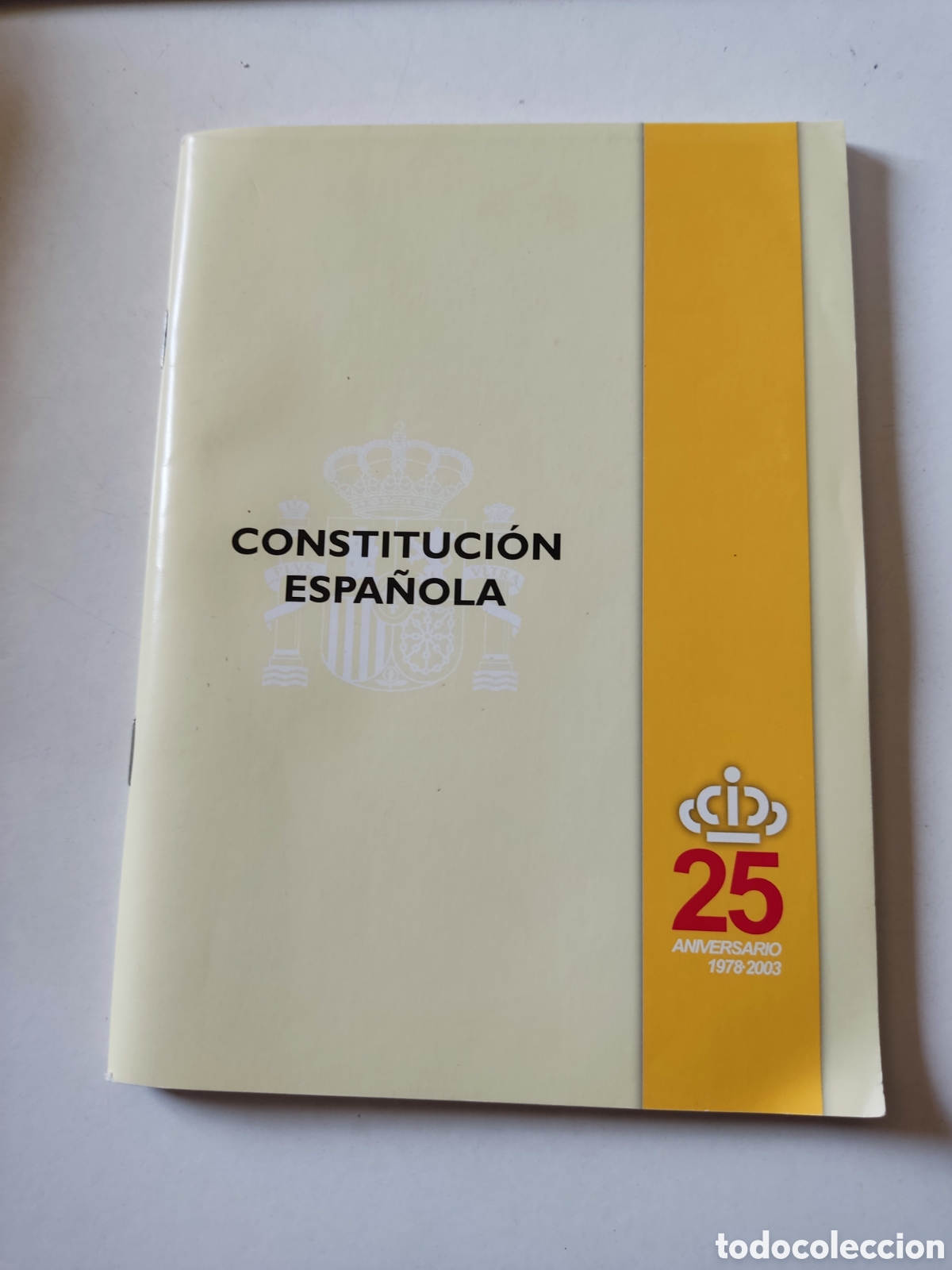 Libros: Libro constituci&oacute;n espa&ntilde;ola, en catal&aacute;n y castellano - Foto 1