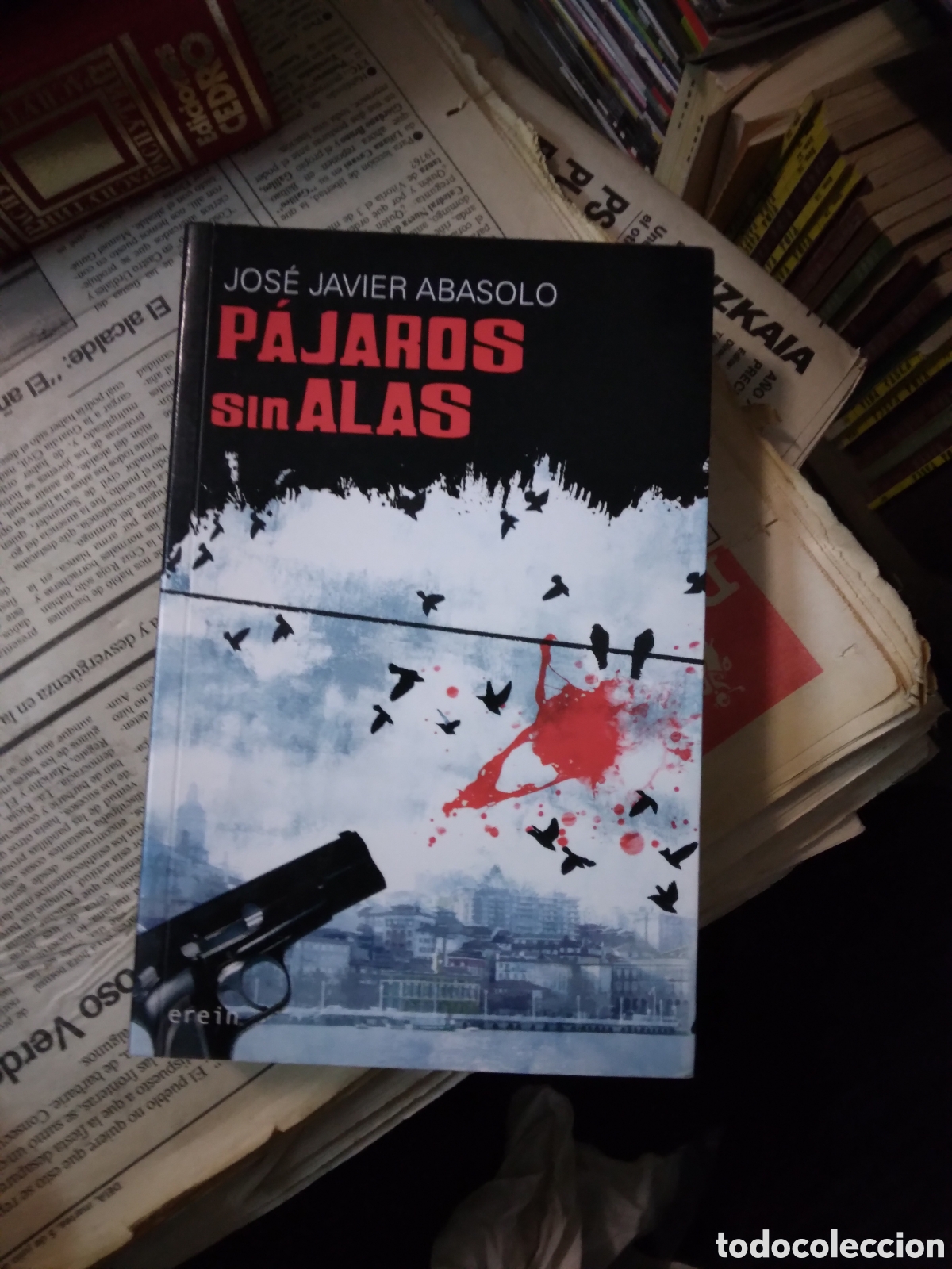 Libros: Jose Javier Abasolo, P&aacute;jaros sin alas, Erein - Foto 1