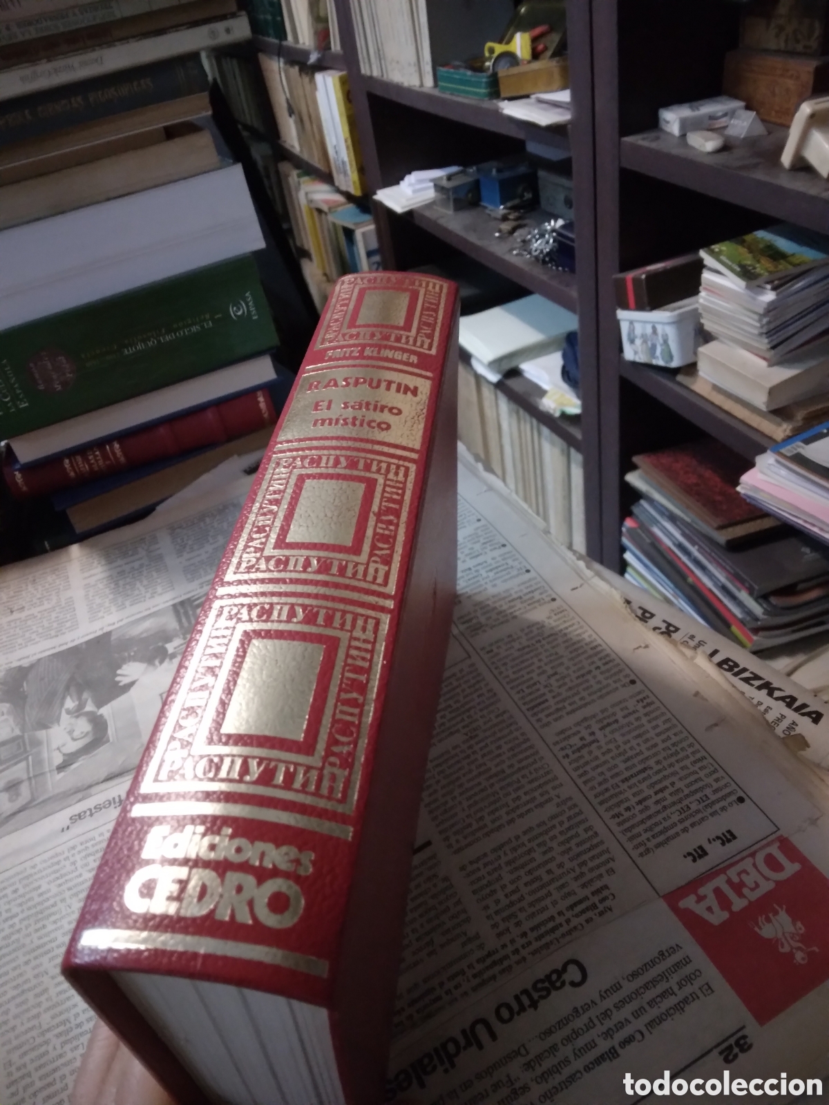 Libros: Fritz Klinger, Rasputin el satiro mistico, Ediciones Cedro - Foto 2