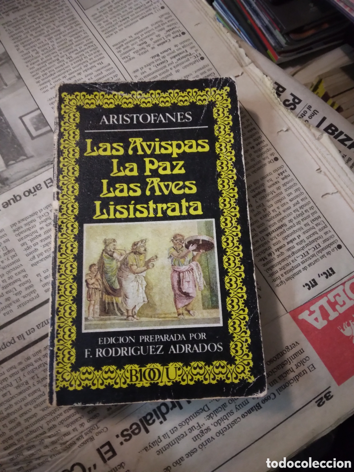 Libros: Aristofanes, Las avispas, la.paz, las aves, Lisitrata - Foto 1